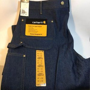 New Carhartt Double-Front Logger Dungaree jeans